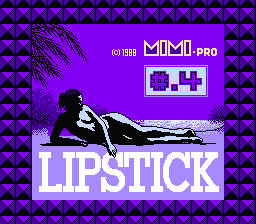 Lipstick #4 : Hakui no Tenshi Hen (Homebrew) — Title screen